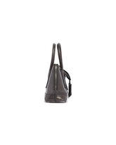 Gray Mini Sant Ambroeus Leather Bag | PDP | Antonia