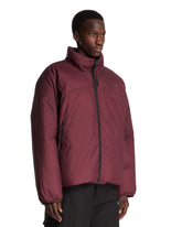 Burgundy Pertex Reversible Nuptse Down Jacket | PDP | Antonia
