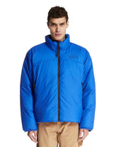 Blue Pertex Nuptse Reversible Down Jacket | PDP | Antonia