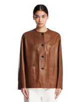 Brown Quintus Jacket | PDP | Antonia