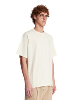 White Cotton T-Shirt | PDP | Antonia