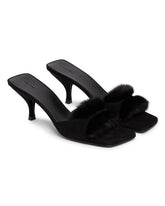 Black Suede Mules | PDP | Antonia