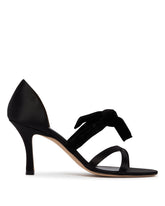 Black Ella Knotted Sandals | PDP | Antonia