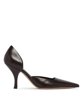 Brown Pia D'Orsay Pumps | PDP | Antonia