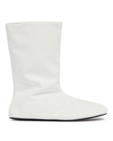 White Yumi Ankle Boots | PDP | Antonia