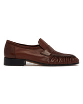 Brown Soft Leather Loafers | PDP | Antonia