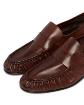 Brown Soft Leather Loafers | PDP | Antonia