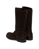 Stivali In Suede Marroni | PDP | Antonia