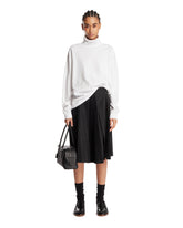 Black Pleated Midi Skirt | PDP | Antonia