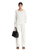 White Berit Trousers | PDP | Antonia