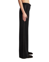 Black Lind Wool Trousers | PDP | Antonia