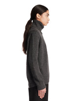 Gray Plira Turtleneck Sweater | PDP | Antonia