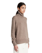 Beige Plira Turtleneck Sweater | PDP | Antonia