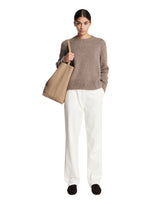 Gray Pato Cashmere Sweater | PDP | Antonia