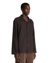 Camicia In Lana Marrone | PDP | Antonia