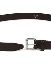 Brown Geo Leather Belt | PDP | Antonia