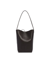 Brown Medium N/S Park Tote Bag | PDP | Antonia