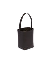 Brown Small N/S Park Tote Bag | PDP | Antonia