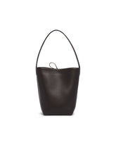 Brown Small N/S Park Tote Bag | PDP | Antonia