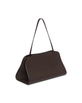 Brown Peggy Leather Clutch | PDP | Antonia