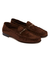 Brown Suede Loafers | PDP | Antonia