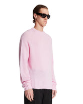 Maglione In Cashmere Girocollo Rosa | PDP | Antonia