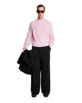 Maglione In Cashmere Girocollo Rosa | PDP | Antonia