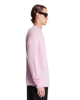 Maglione In Cashmere Girocollo Rosa | PDP | Antonia