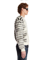 White Mohair and Wool Cardigan | PDP | Antonia