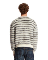 White Mohair and Wool Cardigan | PDP | Antonia