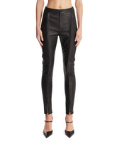 Pantaloni Skinny In Pelle Neri | PDP | Antonia