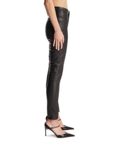 Pantaloni Skinny In Pelle Neri | PDP | Antonia