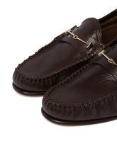 Brown Leather Loafers | PDP | Antonia