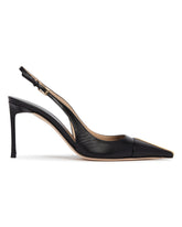 Slingback In Pelle Nere | PDP | Antonia