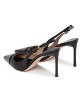 Slingback In Pelle Nere | PDP | Antonia