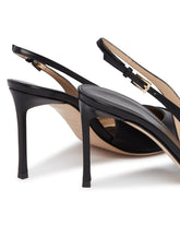 Slingback In Pelle Nere | PDP | Antonia
