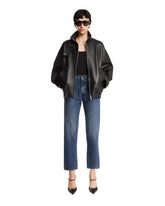 Blue Twist Seam Jeans | PDP | Antonia