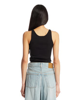 Black Knit Tank Top | PDP | Antonia
