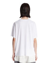 T-Shirt Girocollo Bianca | PDP | Antonia