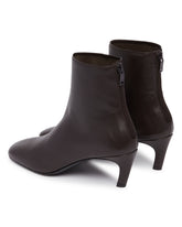 Brown Leather Ankle Boots | PDP | Antonia
