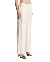 White Monogram Trousers | PDP | Antonia