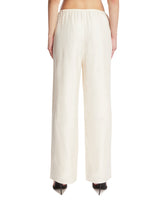 White Monogram Trousers | PDP | Antonia
