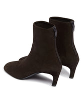 Stivaletti In Suede Marroni | PDP | Antonia