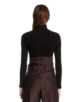 Top A Collo Alto Nero | PDP | Antonia