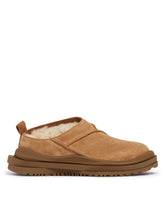Brown Classic Micro Distort Boots | PDP | Antonia