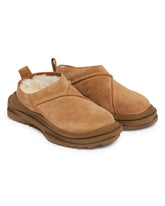 Brown Classic Micro Distort Boots | PDP | Antonia