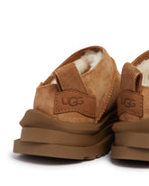 Brown Classic Micro Distort Boots | PDP | Antonia