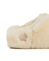 Slippers Fluffed Elea Slip-On Bianche | PDP | Antonia