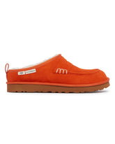 UGG x JW Anderson Orange Loafer Mules | PDP | Antonia