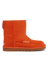 UGG x JW Anderson Orange Loafer Boots | PDP | Antonia